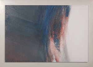 Wim de Bruin - Gemengde techniek op papier en paneel, Abstracte compositie - Ingelijst kopen? Bied vanaf 50!