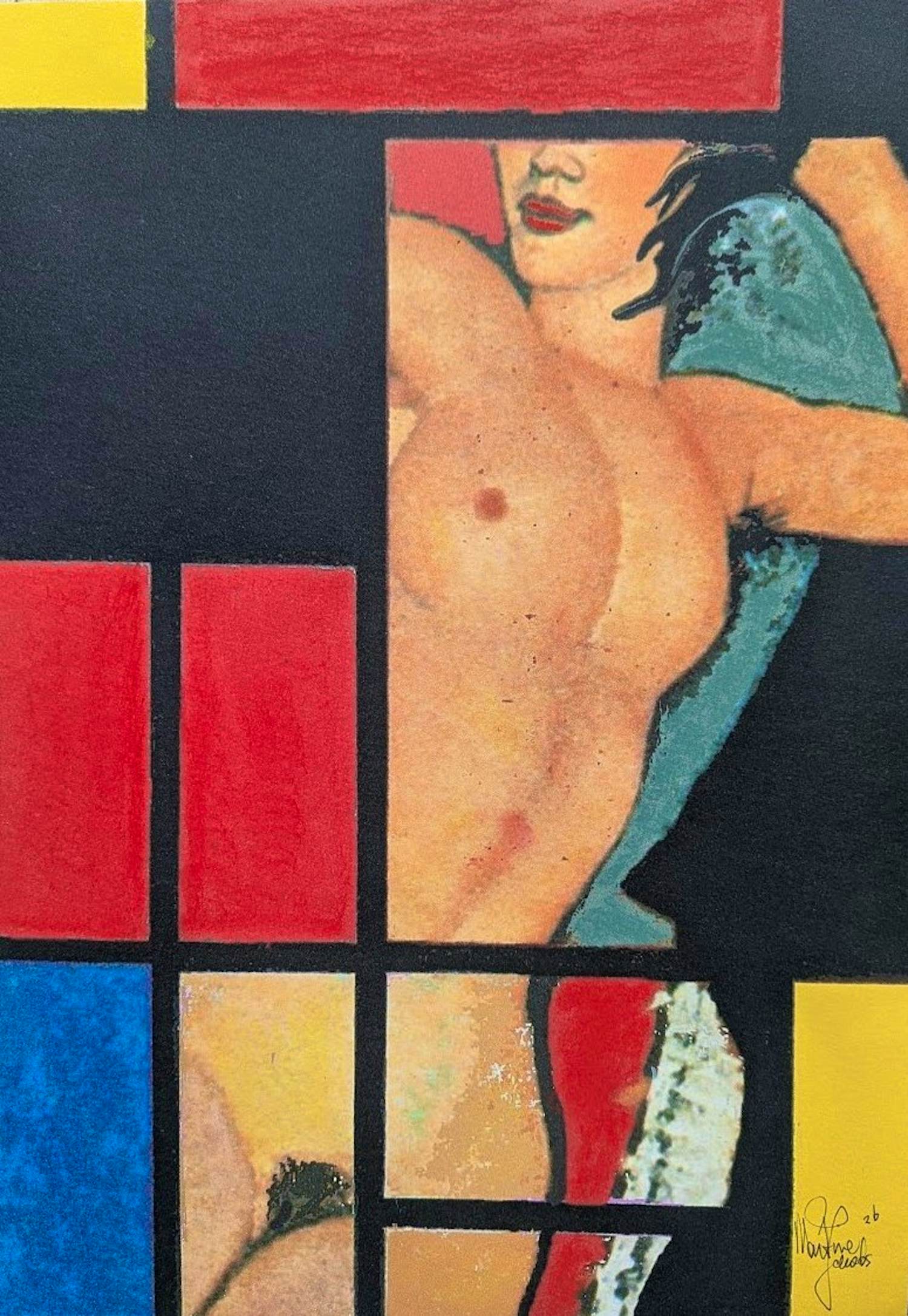 Martine Jacobs - Mondriaans raam kopen? Bied vanaf 69!