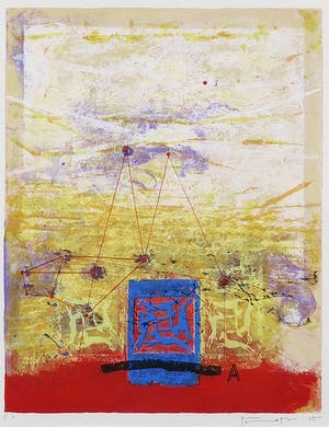 Piotr Konkel - Zeefdruk, Zonder titel - Ingelijst kopen? Bied vanaf 1!