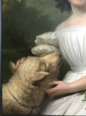 Jan Adam Kruseman - Portret van Cornelia Aletta Pieternella van Karnebeek kopen? Bied vanaf 3000!