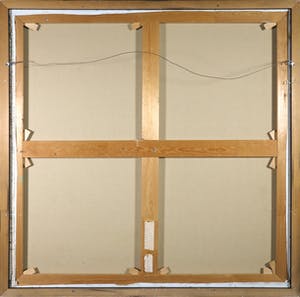 Miriam Slaats - Acryl op doek, Met z'n allen springen we uit de band - Ingelijst (Zeer groot) kopen? Bied vanaf 500!