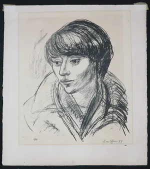 Hans van Efferen - Litho, Zonder titel kopen? Bied vanaf 1!