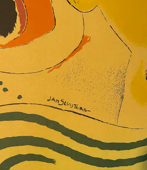 Jan Sluijters - Artiesten Winterfeest 's Gravenhage 1919 kopen? Bied vanaf 1000!