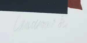 Hans Landsaat - Zeefdruk, Zonder titel kopen? Bied vanaf 40!