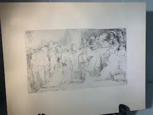 Rembrandt van Rijn - Rembrandt Van Rijn (1606-1669) - Christus onder de schriftgeleerden (1652) kopen? Bied vanaf 75!