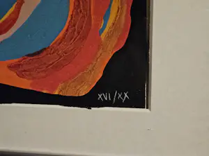 Karel Appel - Gekleurde reliefdruk met carborundum: ‘Tigre de papier’ - XVI/XX - 1978 kopen? Bied vanaf 1725!