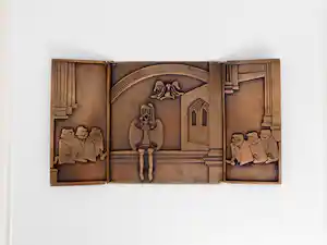 Vic Gentils - Apostolorum Limina + Brons Drieluik verkauft für € 50!