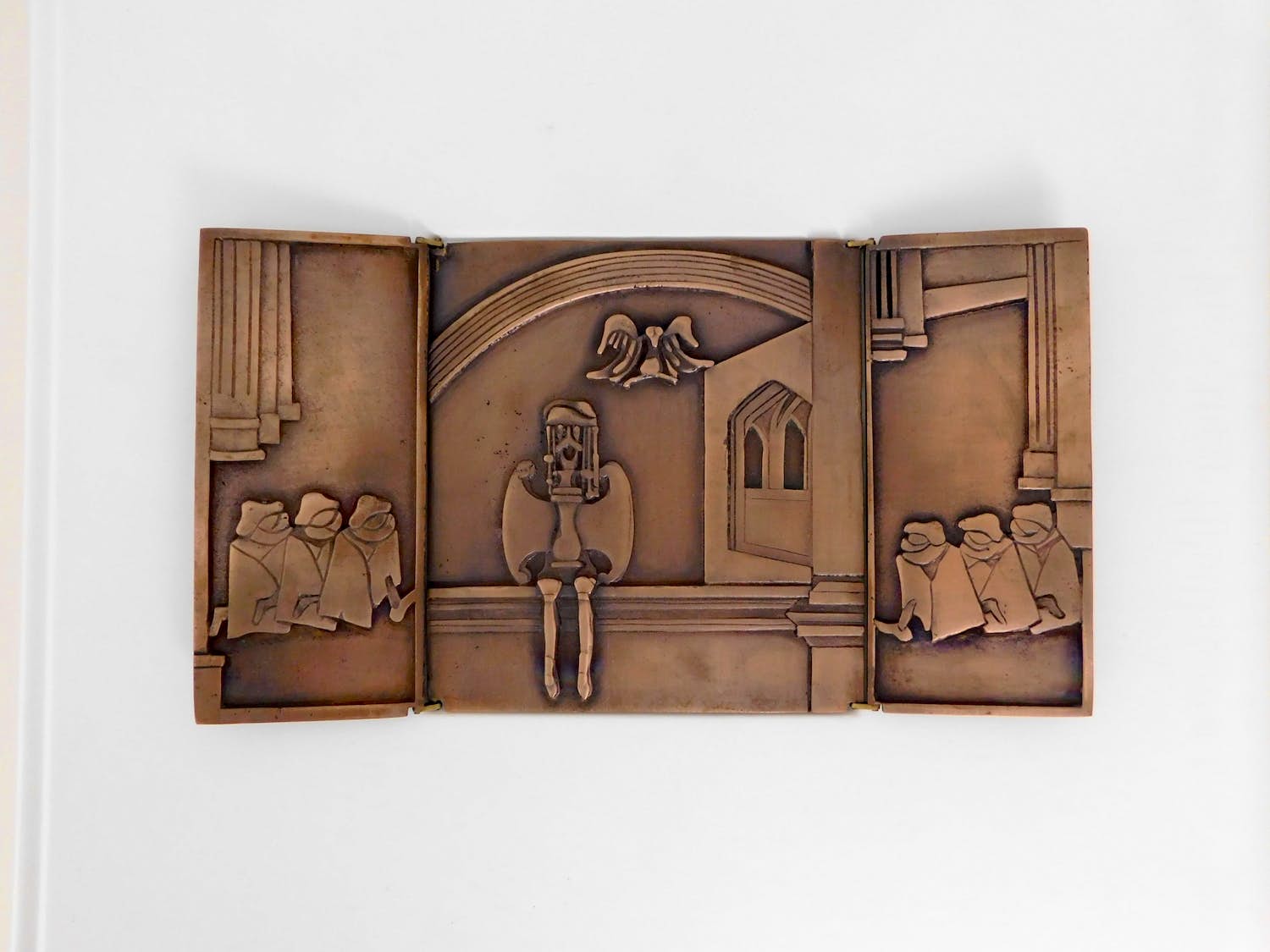 Vic Gentils - Apostolorum Limina + Brons Drieluik verkocht voor € 50!