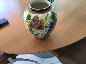 Faience Hubert Bequet - Fraaie vaas kaufen? Bieten Sie von 40!