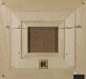 Paul Versteeg - Acryl op paneel, Strandhuisjes kopen? Bied vanaf 80!