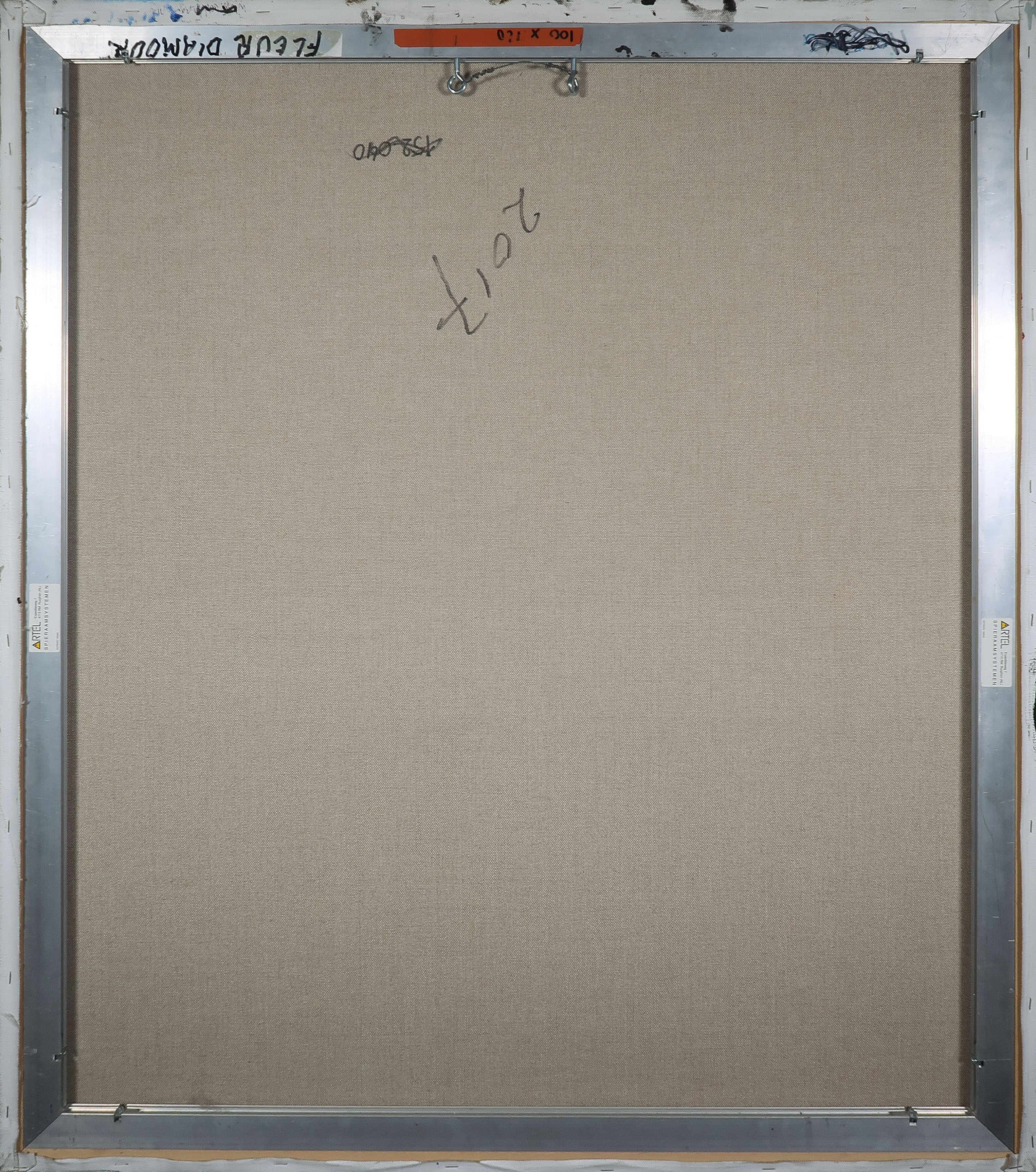 Bert Braam - Acryl op doek, Fleur Diamoor (Groot) kopen? Bied vanaf 180!