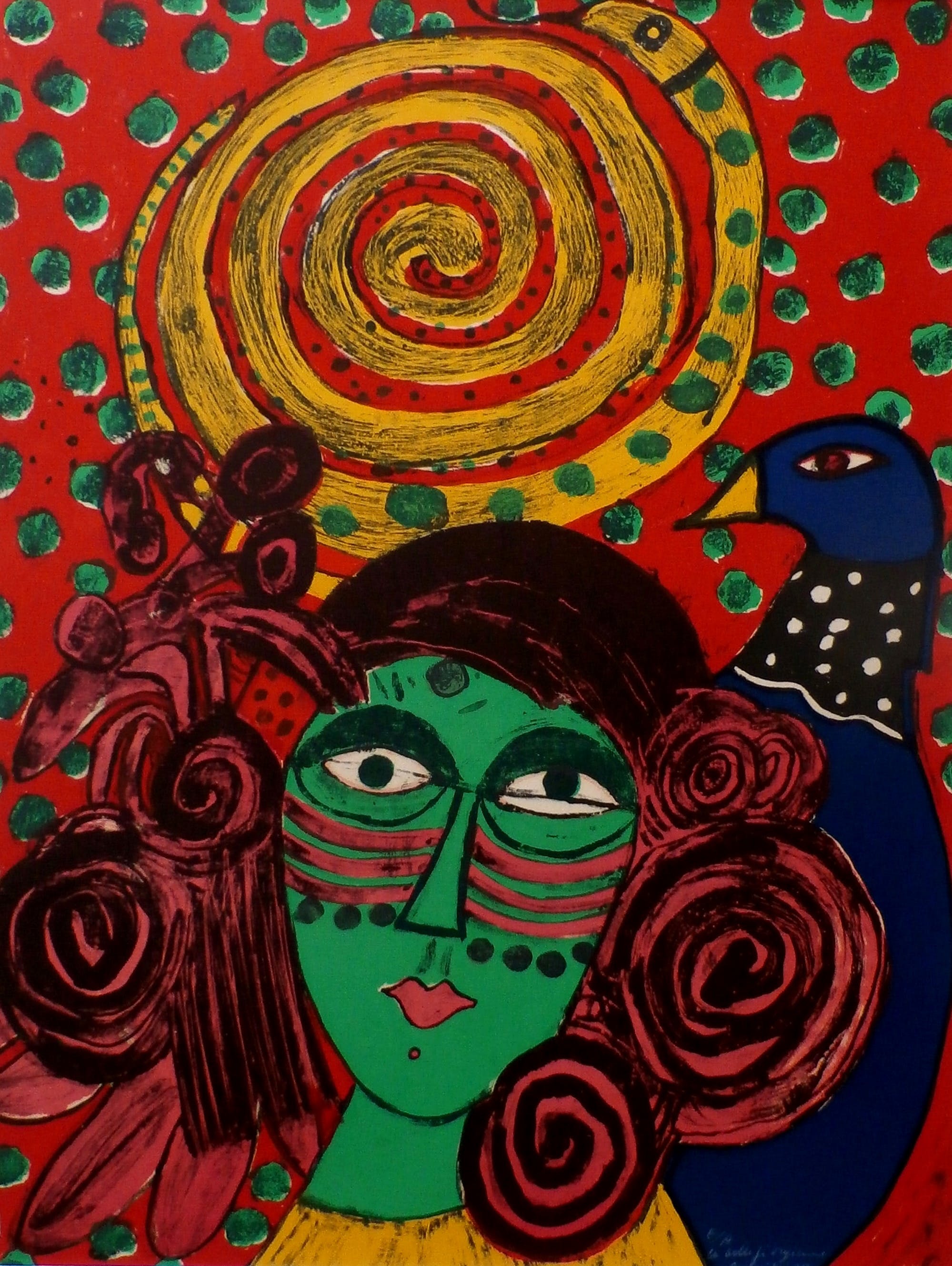 Corneille - litho: La belle je orgienne - 1978 kopen? Bied vanaf 350!