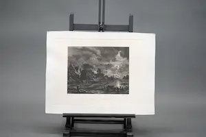 Willem Steelink (jr.) - 'Landschap bij maneschijn' kopen? Bied vanaf 15!