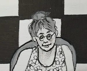 Anke Peddemors - Op de WC. Zwart/Wit kopen? Bied vanaf 28!