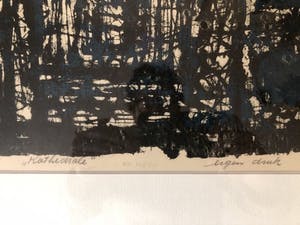 Jaap Kraanen - Kathedrale - Zeefdruk, Ingelijst kopen? Bied vanaf 55!