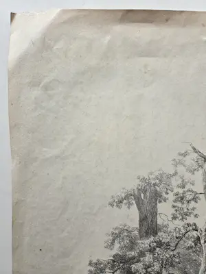 Barend Cornelis Koekkoek - Bomen. Litho. kaufen? Bieten Sie von 20!