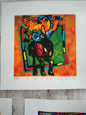 Ad Verstijnen - 5 zeefdrukken kopen? Bied vanaf 99!