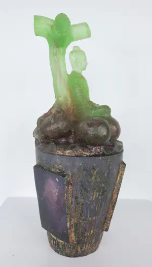 Richard Price - Sculptuur van glas (unicum), In Harmony / Buddha Jar kopen? Bied vanaf 300!