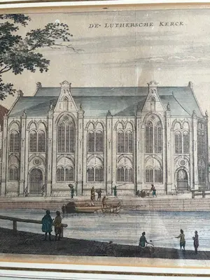 Jacob van Meurs - Amsterdam 'De Luthersche Kerck' kopen? Bied vanaf 229!
