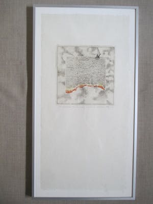 Carla Kleekamp - Ingelijste ets "Invocations (Ton de Leeuw)" kopen? Bied vanaf 70!