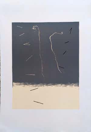 Valentino Vago - Senza titolo verkocht voor € 75!