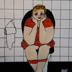 Anke Peddemors - kunst voor in het kleinste kamertje lies kopen? Bied vanaf 17!