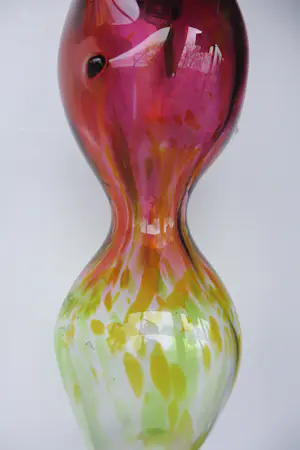 Michel van Overbeeke - Bijzondere lamp van glas / Droomluchter - inclusief boek! kopen? Bied vanaf 500!