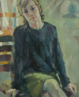 Toon de Haas - Olieverf op doek, Christa - Ingelijst kopen? Bied vanaf 200!