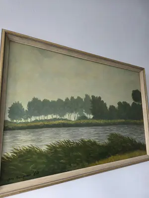 Murk Kuipers - Schemerend landschap kopen? Bied vanaf 300!