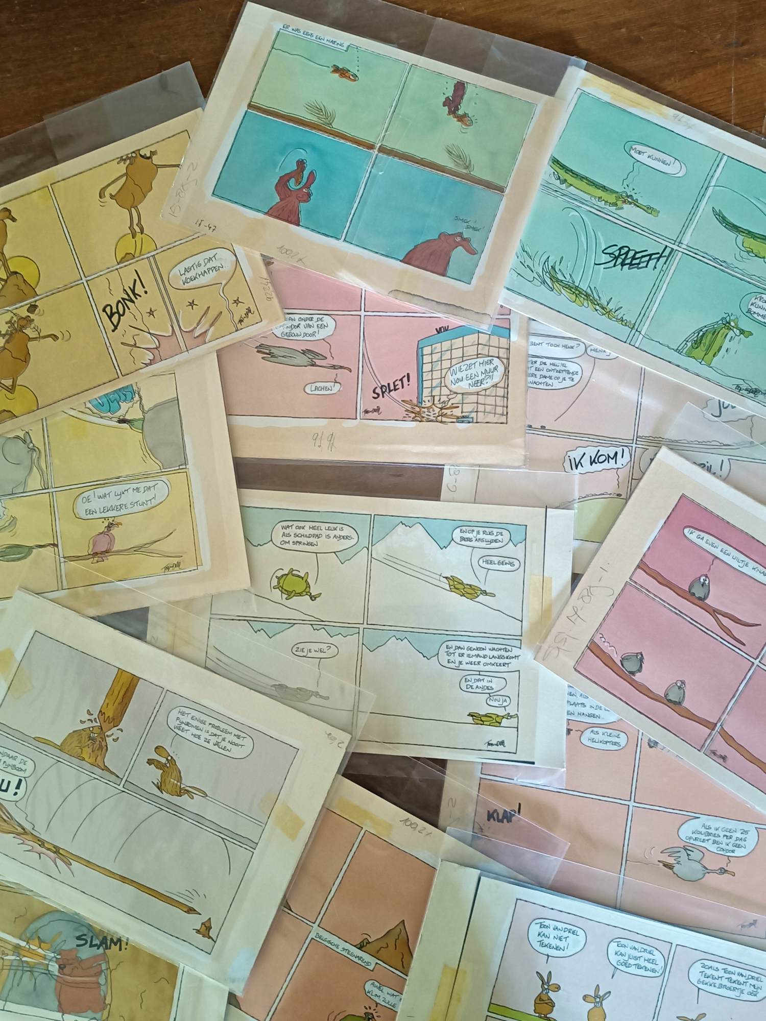 Toon van Driel - diverse originelen kopen? Bied vanaf 400!