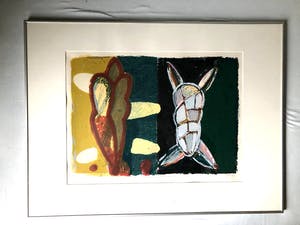 Piet Warffemius - Slangekracht - Zeefdruk, Fraai Ingelijst kopen? Bied vanaf 80!