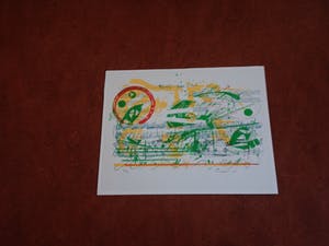 Sam Middleton - Compleet portfolio Everbody's Music Book 14 zeefdrukken 63/75 kopen? Bied vanaf 595!