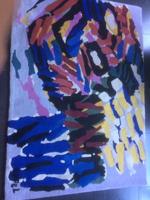 Karel Appel - Kat - tapijt, kleine oplage 100, Reflex Gallery Amsterdam kopen? Bied vanaf 650!