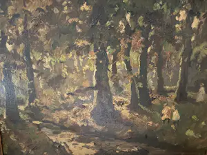 Cor Noltee - Boslandschap met kabbelend beekje kopen? Bied vanaf 450!