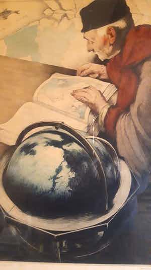 Maurice Langaskens - Le Géographe verkocht voor € 100!