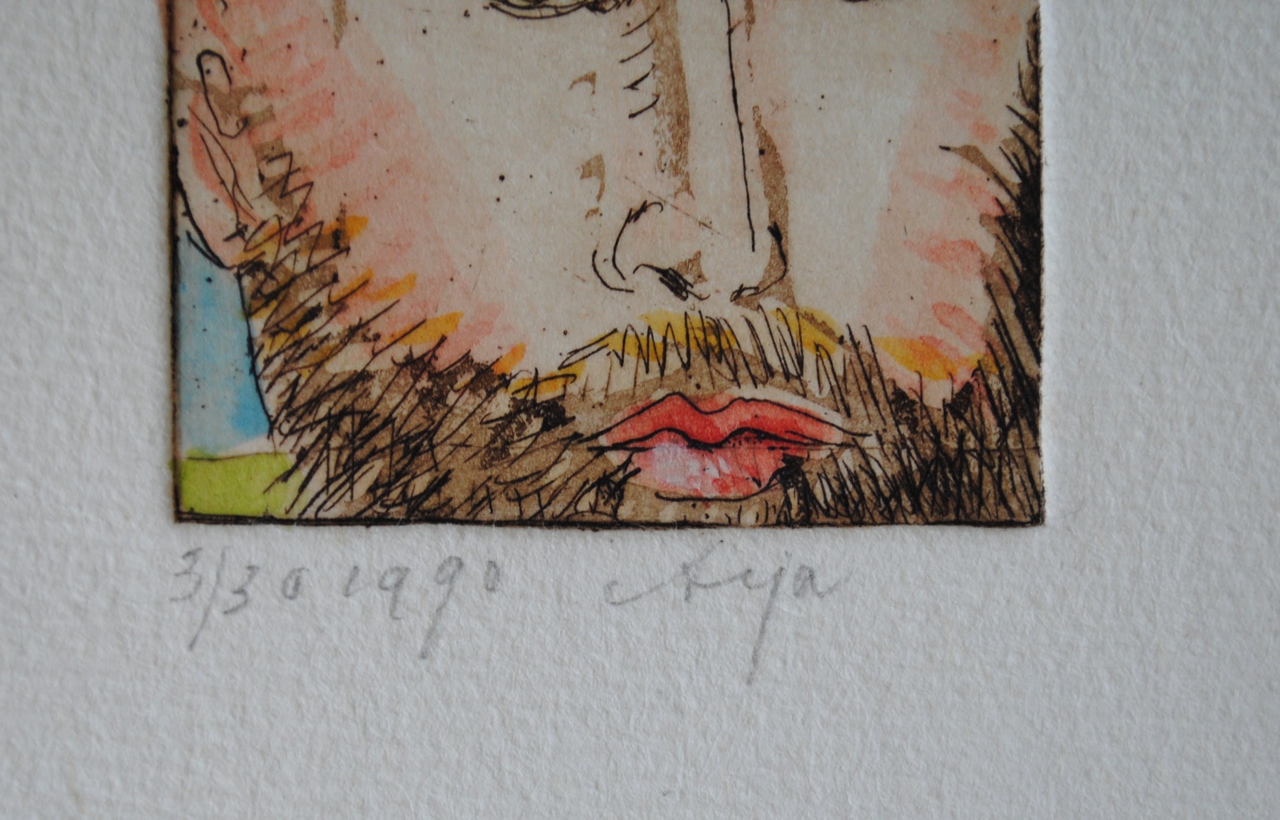 Arja van den Berg - (3x) Kleurenets - Van Gogh - 1990 kopen? Bied vanaf 59!