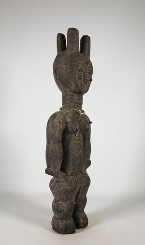 Niet of onleesbaar gesigneerd - Hout, Fetisj figuur kopen? Bied vanaf 1!