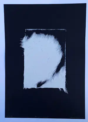 Buy Henk Peeters - Zeefdruk: Yvonne - 3 negatief - 2001? Bid from 250!