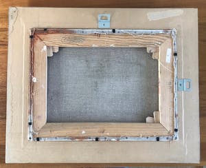 Roman Zuzuk - Typisch werk - 'Man met vis' - Gesigneerd - 1999 kopen? Bied vanaf 175!