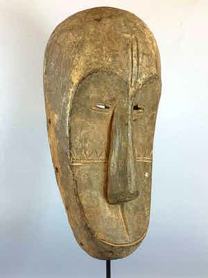 Fang - 210316 - Old African Mask from the Fang - Gabon. verkocht voor € 45!