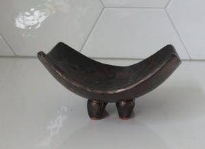Niet of onleesbaar gesigneerd - Studio keramisch object in bronsglazuur van Annemarie Guzman kopen? Bied vanaf 1!