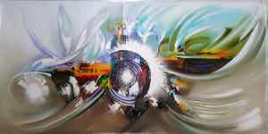 Gena Genadyj - Abstract verkocht voor € 150!