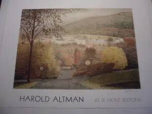 Harold Altman - Litho, stads gezicht. At Le Mont Editions kopen? Bied vanaf 40!
