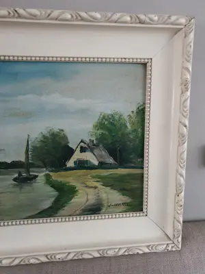 John van Deventer - Hollands landschap kopen? Bied vanaf 60!