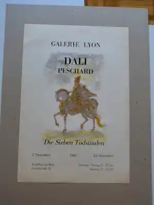 Salvador Dali - Die sieben Todsünden kopen? Bied vanaf 150!