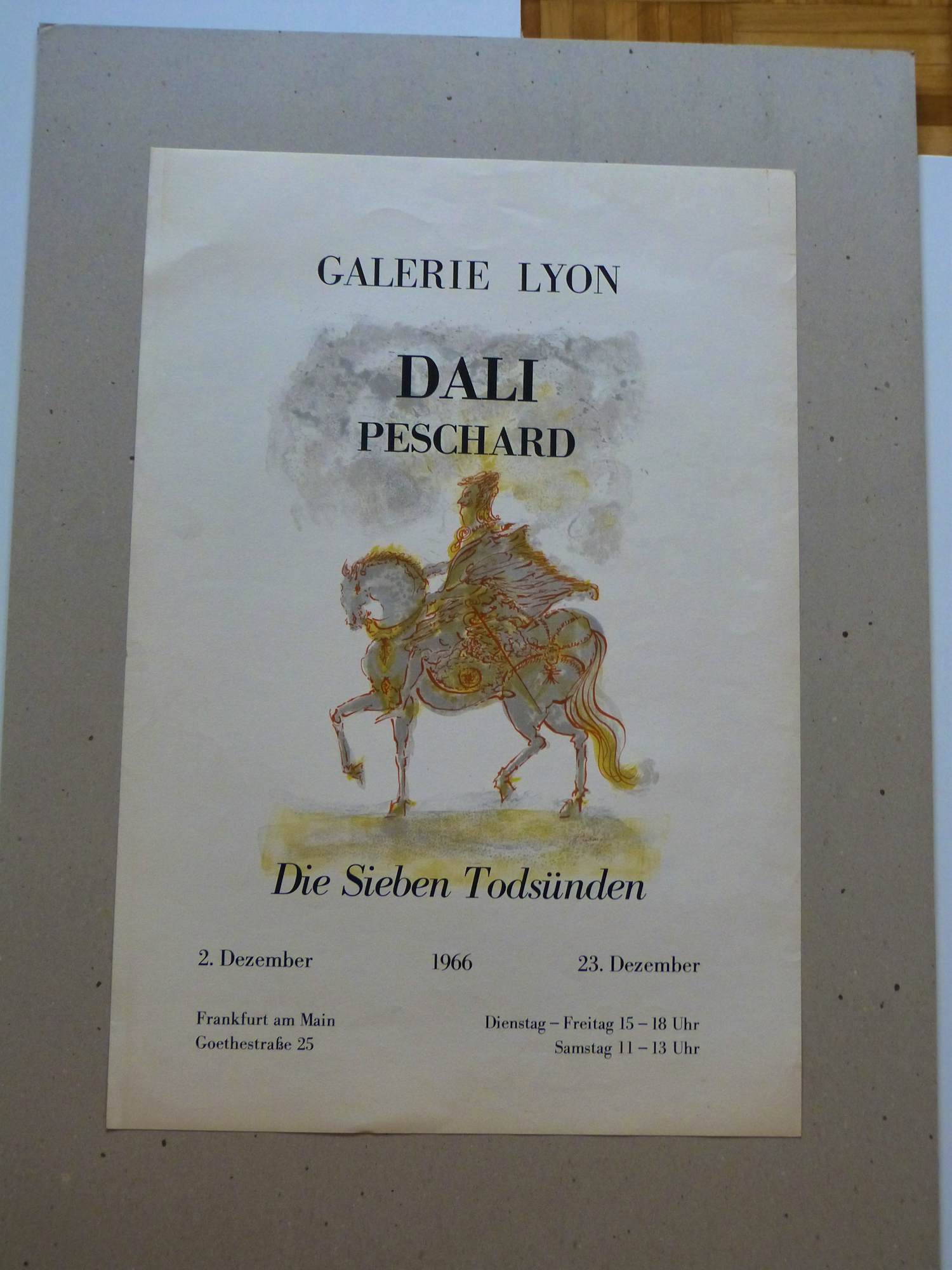 Salvador Dali - Die sieben Todsünden kopen? Bied vanaf 180!