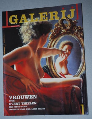 Evert Thielen - gesigneerde zeefdruk + gesigneerd boek + blad met interview kopen? Bied vanaf 90!