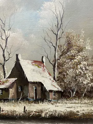 Rick Theunissen - Winterlandschap kopen? Bied vanaf 75!