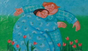 Ada Breedveld - Zeefdruk, Zonder titel - Ingelijst kopen? Bied vanaf 1!