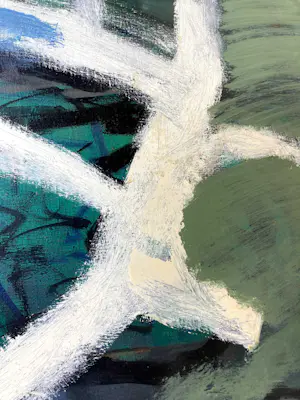 Jeanette Wittermans - Acryl op doek, Bos (Groot) kopen? Bied vanaf 50!